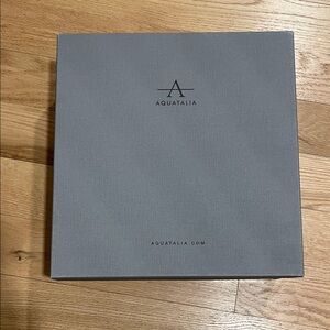Aquatalia Elegant Gray Box and dust bag